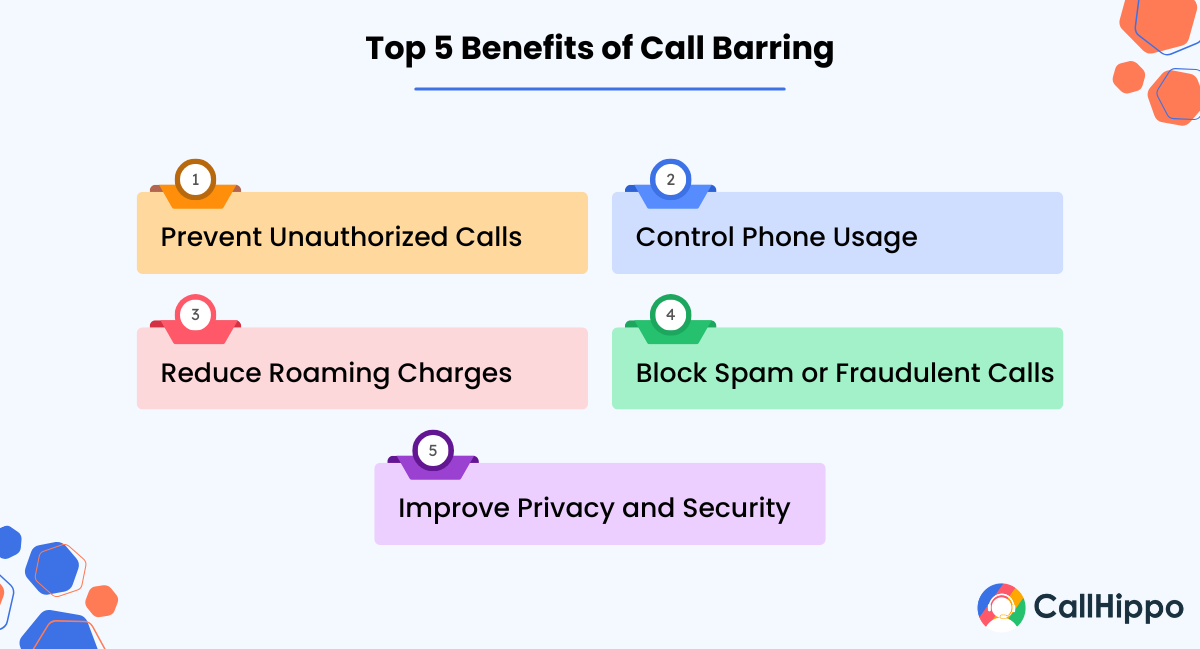 Benefits Of Call Barring