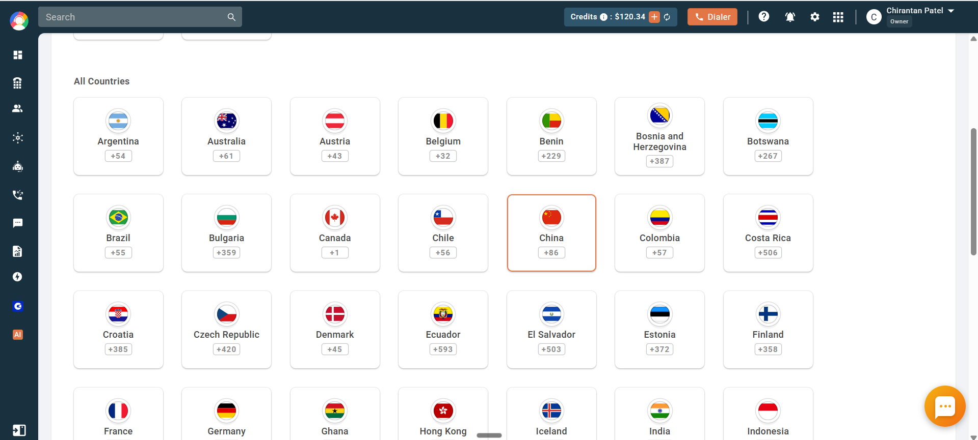 Chinese Virtual Phone Number Providers CallHippo Dashboard