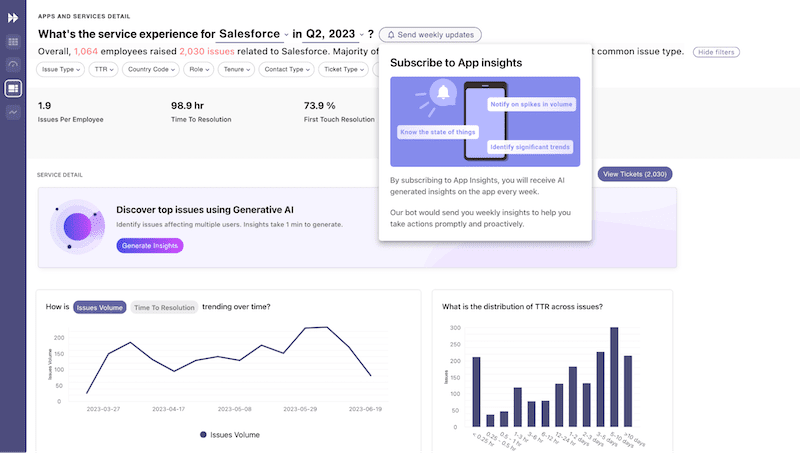 Moveworks dashboard