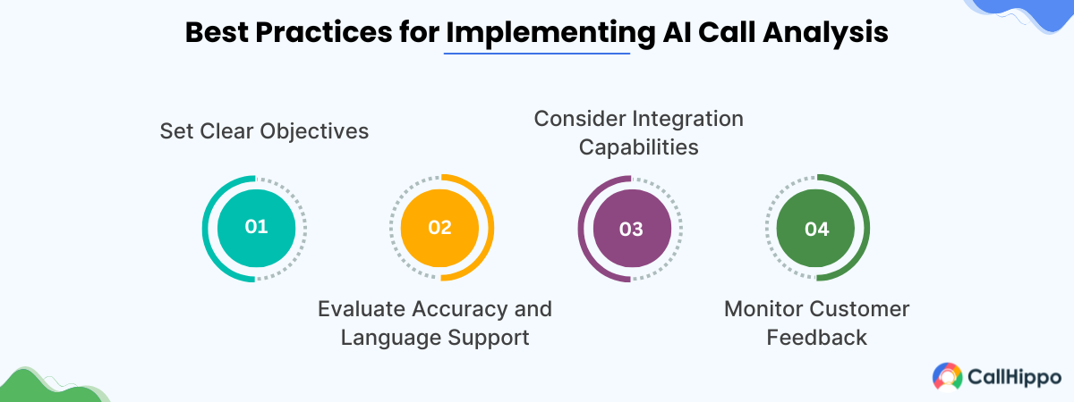 Best practices for implementing ai call analysis
