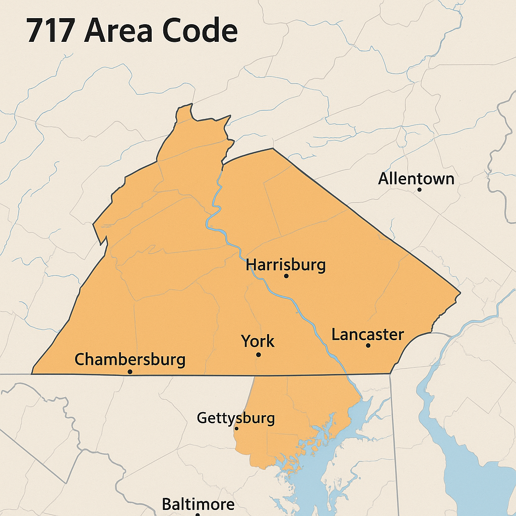 717 Area Code