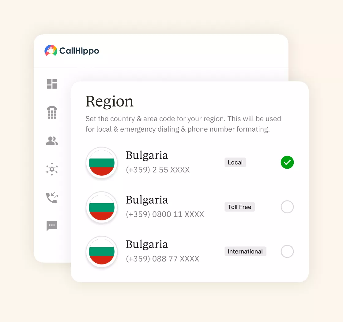 Get a Bulgaria Virtual Phone Number Region