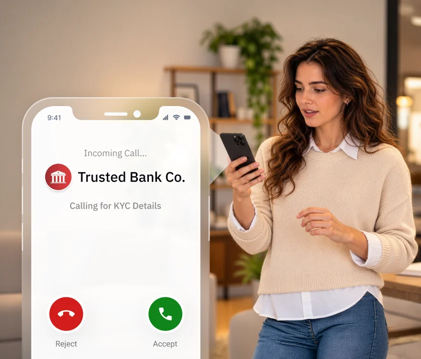Report showing calls for each brand number