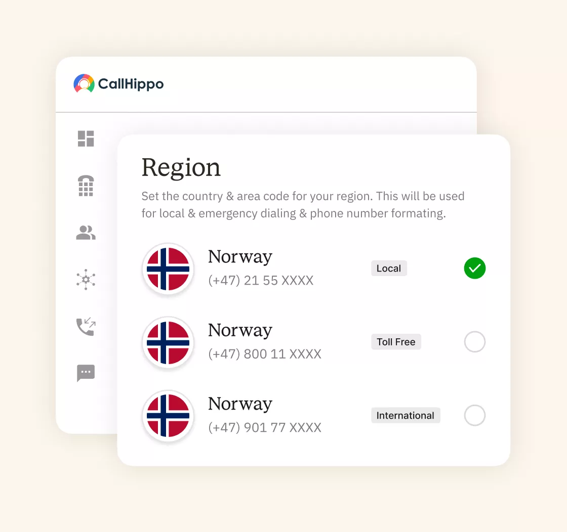 Get a Norway Virtual Phone Number Region