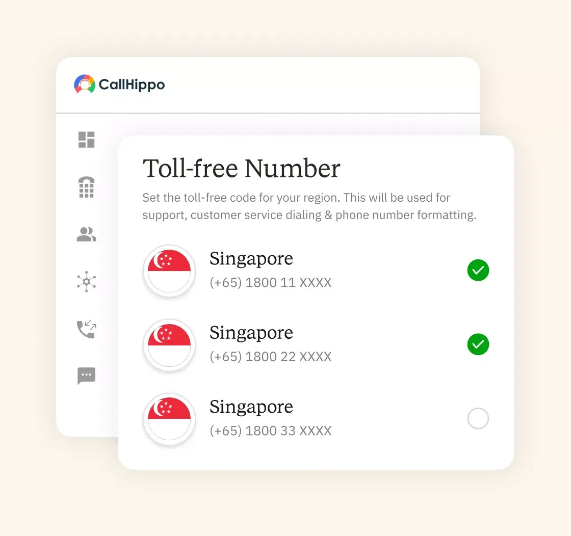 Get a Singapore Toll Free Number